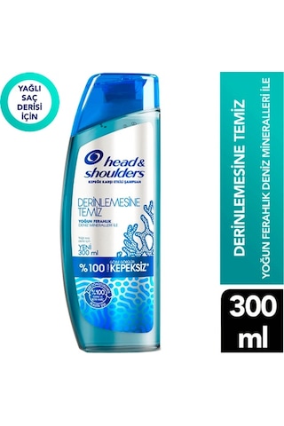 Head & Shoulders Derinlemesine Temiz Yoğun Ferahlık Şampuanı 300 ML