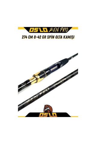 Oslo Zen Pro 274cm 8-42gr Spin Olta Kamışı Standart