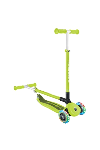 Globber Go-Up Aktive Light Işıklı Scooter - Yeşil