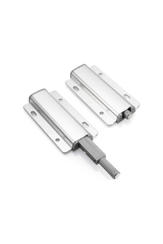 Expertland Manyetik Mobilya Kapanıcı Push-to-open, 2 Adet. 276618925 Gümüş