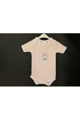 Ender Home Pamuklu Kısa Kollu Çıtçıtlı Bebek Zıbın Atlet Iç Body 001
