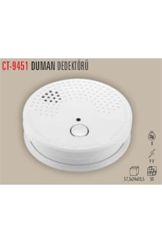 Cata Ct 9451 Duman Dedektörü 85 Desibel