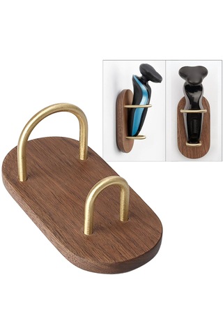 Suntek Ahşap Duvara Monte Jilet Tutucu Tıraş Makinesi A