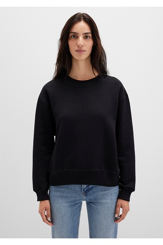 Mavi Kadın Bisiklet Yaka Sweatshırt Siyah 1s10390-900 Siyah