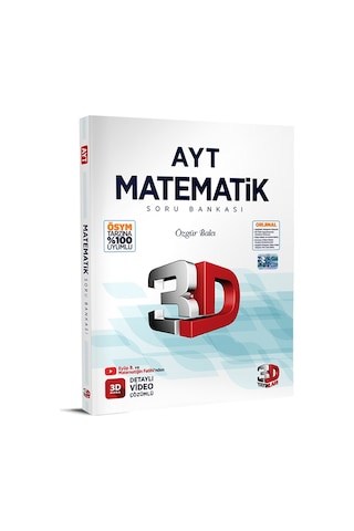 3D AYT Matematik Soru Bankası 3D AYT Matematik Soru Bankası