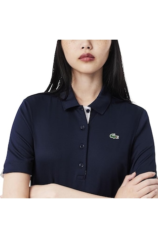 Lacoste Women's Sport Super Dry Golf Polo Shirt Lacivert