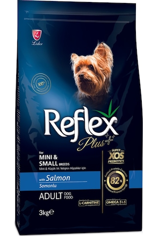 Reflex Plus Mini Somonlu Küçük Irk Yetişkin Köpek Maması 3 KG Reflex Plus Mini Somonlu Küçük Irk Yetişkin Köpek Maması 3 KG