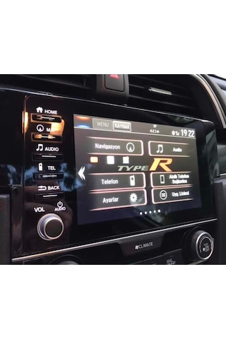 Honda Civic Makyajlı Kasa Fc5 Navigasyon Temperli Ekran Koruyucu