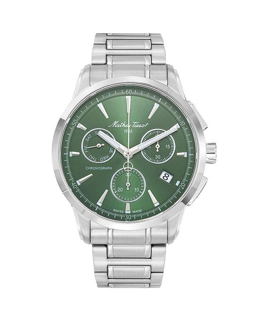 Mathey Tissot H198chav Erkek Kol Saati Gümüş - Beyaz