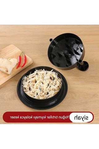 Dancemonkey Çok Fonksiyonlu Gözyaşı Tavuk Göğsü Parçalayıcı Tavuk Ayırıcı Gözyaşı Tavuk Aleti - Siyah Diğer