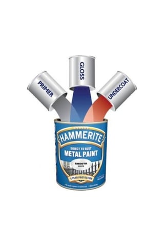 Hammerite Direkt Pas Üstüne Metal Boyası Döküm 0,75Lt
