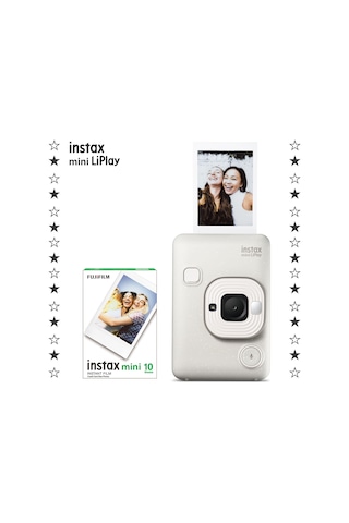 Instax Mini Liplay Hybrid Misty Fotoğraf Makinesi + 10 'lu Film