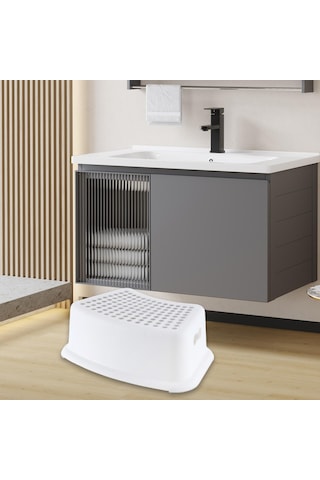 Suntek Çocuklar Için Adım Tabure Oturma Odası Giriş Yolu Gri