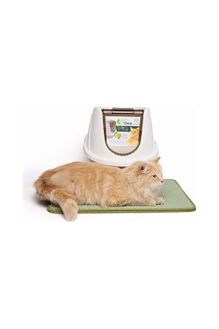 M-pets Eco Tima Kapalı Kedi Tuvaleti Kum Beji 40x38x53 Cm 244-53018.01