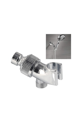 Geekyou Banyo Duş Başlığı Tutucu Kol Montajlı Ayarlandırabilir Vida Sabitli Abs+krom Kaplama Evsel Aksesuar Çok Renkli