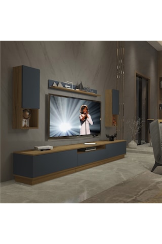 Decoraktiv Trendstyle 270das Mdf Tv Ünitesi Tv Sehpası Pera - Antrasit