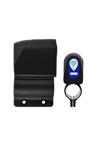 Bisiklet Bisiklet Kablosuz Uzaktan Kumanda Hırsızlık Önleme Alarm Sensörü Şok Titreşim Bisiklet Uyarı Kilidi