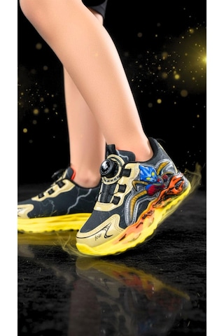 Gala Akıllı Bağcık Karakter Baskılı Erkek Çocuk Sneaker Sarı