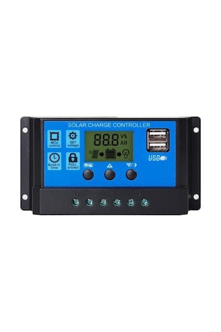 Solar Panel Akü Şarj Cihazı 10A 12/24V
