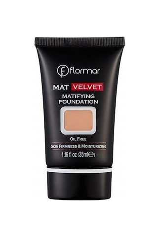Flormar Mat Velvet Fondöten V204 Natural Beige 0.06G