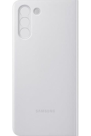 Galaxy Uyumlu S21 Plus İle Uyumlu Smart Clear View Kılıf-açık Gri Ef-zg996cjegtr Gri