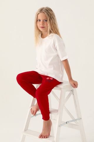 Rolypoly Cool Girl Krem Kız Çocuk Pijama Takımı 5274-42945 Krem