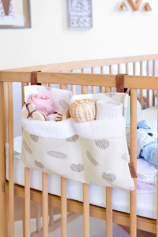 Pratik Askılı Organizer Bebek Arabası Beşik Kenar Fluffy Organizer Melis