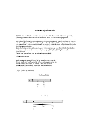 Bağlama Için Notalı Türküler Repertuar - Zeynel Sönmez