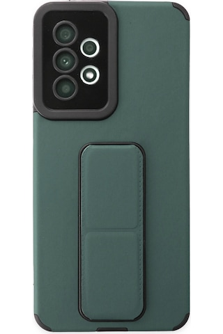 Newface - 283 - Samsung Galaxy Uyumlu A33 5g Kılıf Mega Standlı Silikon - Csmo-tex - - Yeşil