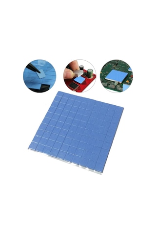 Termal Pad Ped Soğutucu Silikon Pad 1.5Mm Kalınlık 2X2Cm 10 Adet