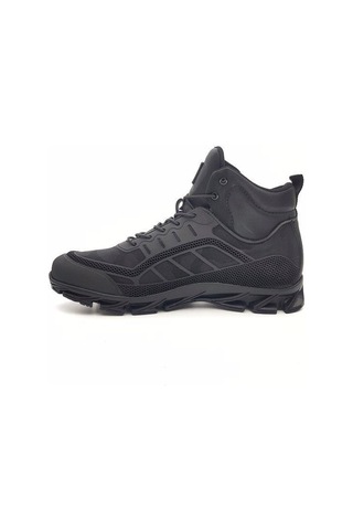 Scootland 14271 Erkek Kamuflaj Siyah Spor Bot Siyah