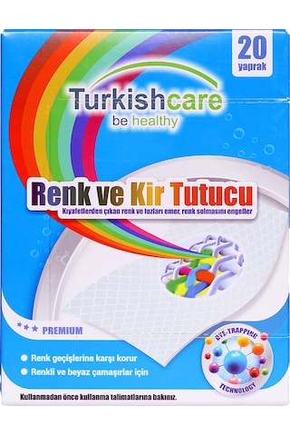 Turkishcare Renk Koruyucu Mendil 20'li