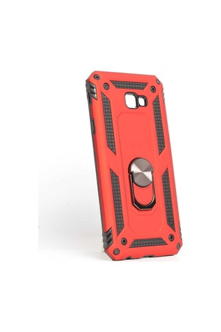 Samsung Uyumlu Galaxy J4 Plus Kılıf Zore Vega Kapak Kırmızı