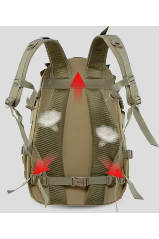 Maoyaya Çok Amaçlı Su Geçirmez Outdoor Sırt Çantası Bl-075 Siyah Dayanıklı Siyah