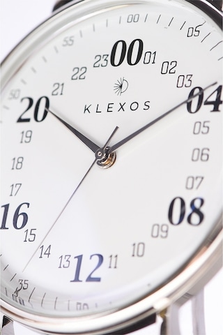 Klexos 24 Saat Kadranlı Kol Saati | Dream Valletta Silver