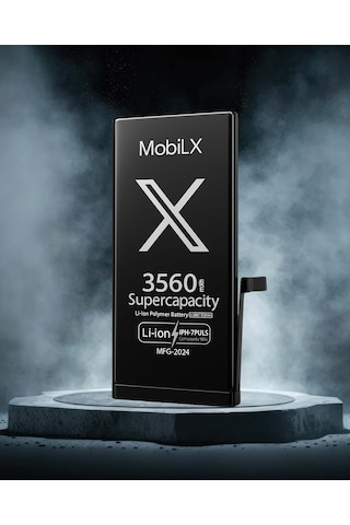 Mobilx Apple Uyumlu iPhone  7 Plus Batarya Pil Süper Yüksek Kapasiteli Güçlendirilmiş 3560 Mah