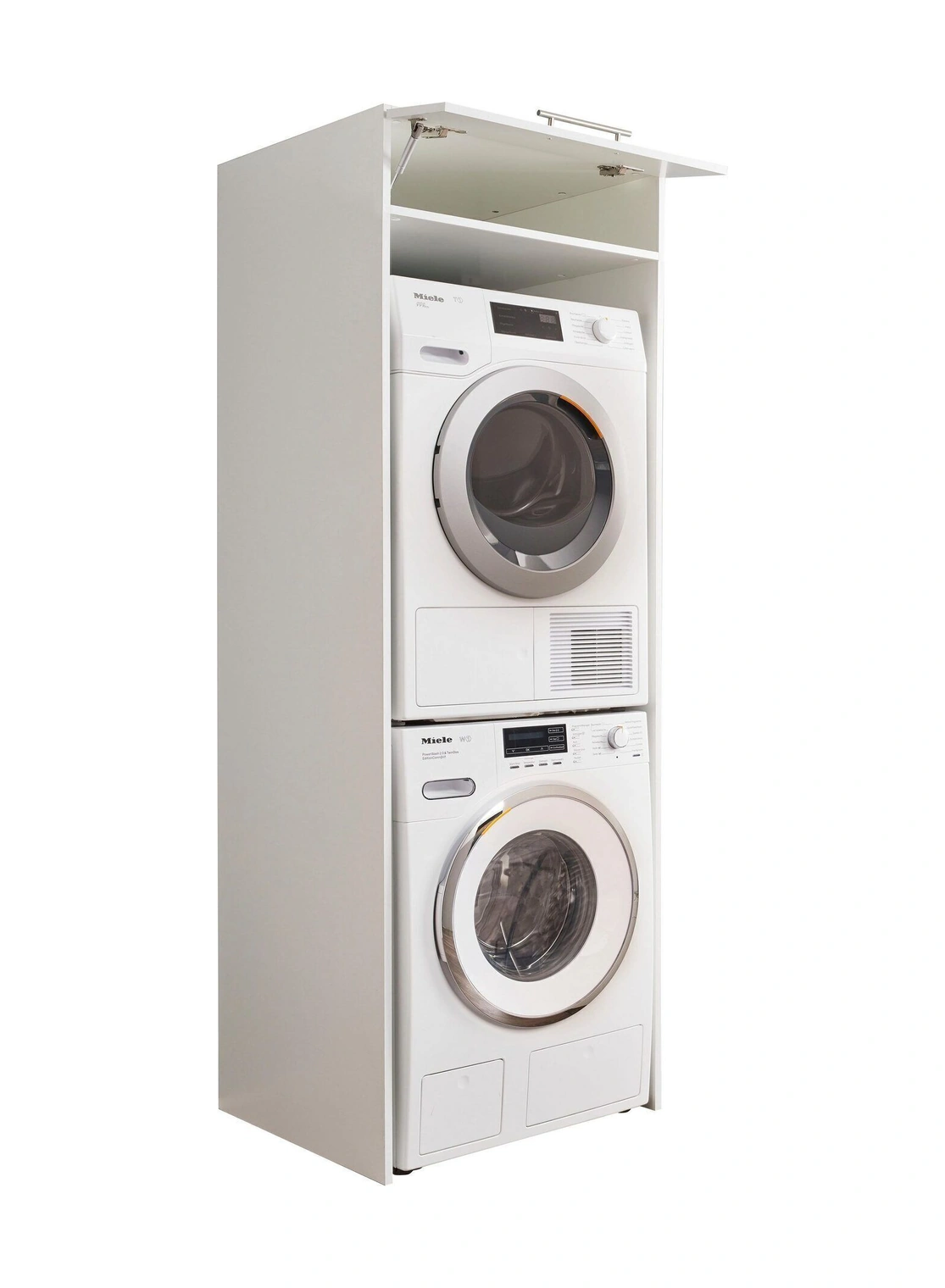 Hane Banyo Dolabı-çok Amaçlı-çamaşır Makinesi Dolabı Beyaz Beyaz