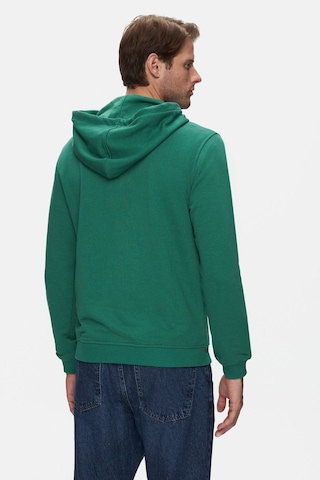 Ucla Nevada Yeşil Kapüşonlu Baskılı Standard Fit Erkek Sweatshirt Yeşil