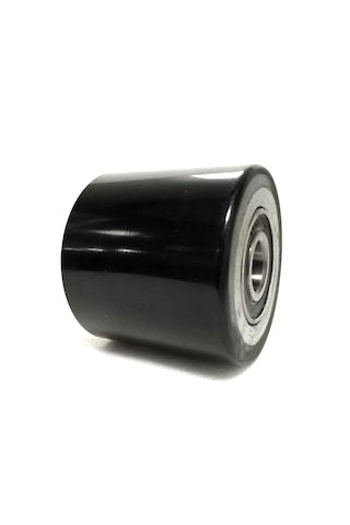 Siyah Poliüretan Transpalet Tekerleği 80x60 Mm