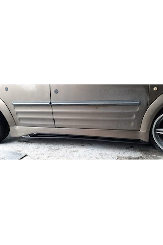 Ford Connect 2002-2013 Uyumlu Marşpiyel Boyasız Plastik Mat Siyah