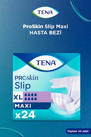 Tena Proskin Slip Maxi Bel Bantlı Yetişkin Bezi Xl 48 Adet