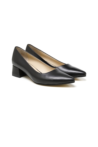 Topuklu/ Stiletto Kadın Rc-4004 Deriden Siyah Siyah