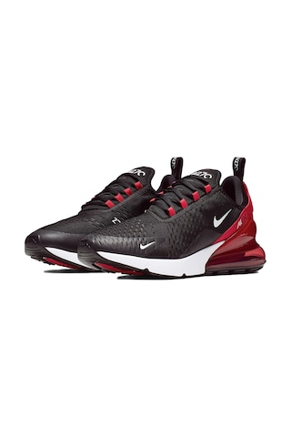 Nike Air Max 270 Ah8050-022 Siyah Kırmızı Erkek Sneaker Dar Kalıp Siyah - Kırmızı