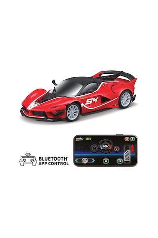 May 20051 Maisto 1:41 App Control Kumandalı Metal Araba - Ferrari Çok Renkli