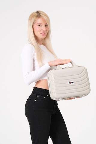 Keo-plus Kemik Pp Silikon Makyaj Çantası