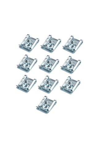 Ganzhoushop Suntek Somun M5 Klipsi Klip Elemanı Bağlantı Araç Aksesuarları Adet 10 Wk Gümüş