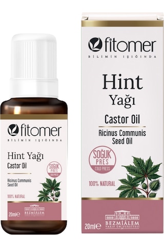 Fitomer Hint Yağı %100 Doğal Soğuk Sıkım 20 ML Fitomer Hint Yağı %100 Doğal Soğuk Sıkım 20 ML