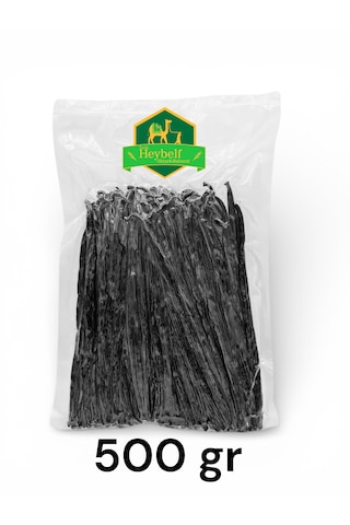 500 Gr Taze 1. Kalite Çubuk Vanilya - Vanilya Çubuğu 16-18 Cm Vakumlu Ambalaj