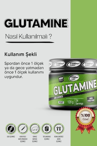 Conlast Glutamine 120 Gr Aromasız