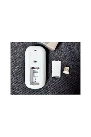 Bluetooth 2.4ghz Kablosuz Mouse Sessiz Tıklama Apple Macbook Laptop Ipad Uyumlu Slim Tasarımlı Wifi Fare Özel -